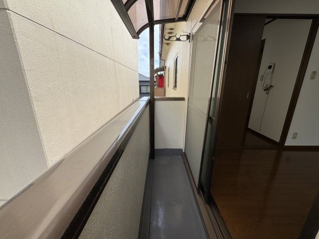 グランドール服部のバルコニー