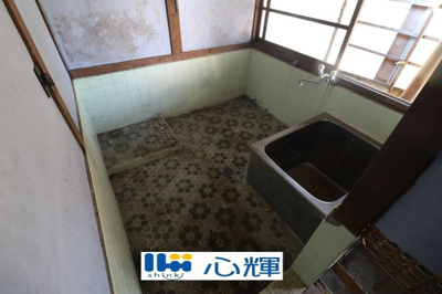 【浴室】 | 東岐波西中原（平屋） | 扉、無し