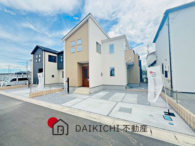 【前面道路含む現地写真】 | 桶川市加納6期　GRAFARE　新築戸建　全32区画　26号棟