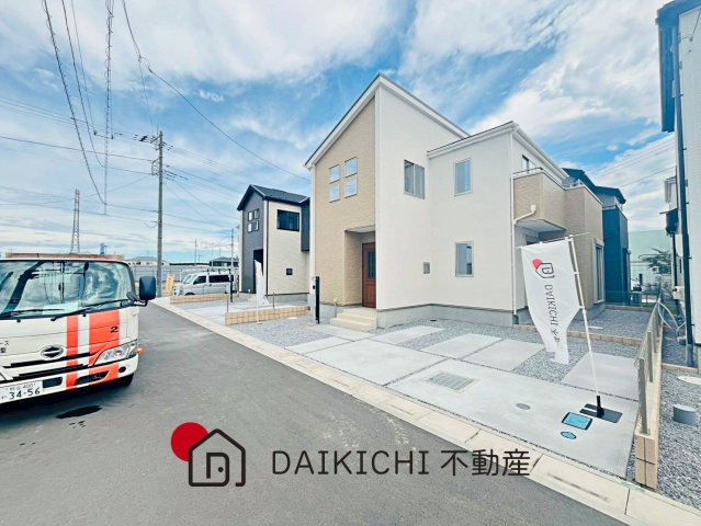 【前面道路含む現地写真】 | 桶川市加納6期　GRAFARE　新築戸建　全32区画　26号棟