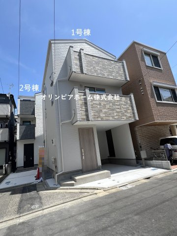 新築戸建 江東区東砂４丁目 4LDK カースペース　所有権18.34坪の外観