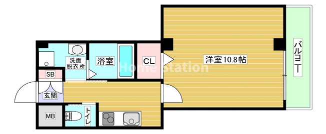 【間取り】 | リーブル福島Ⅱ