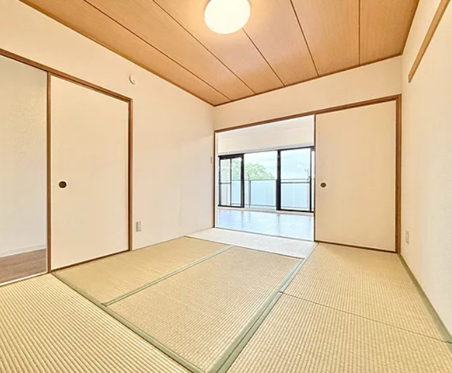 グラン・コート東松戸の和室|柔らかい畳が心地よい和室
