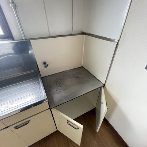 室蘭市舟見町2丁目88-1手前のキッチン