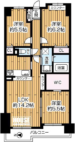 【間取り】 | 東急ドエル・アルス江坂