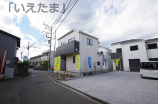 【前面道路含む現地写真】 | 【仲介手数料無料！！】日野市平山５丁目　新築戸建て（全3棟）3号棟　4490万円