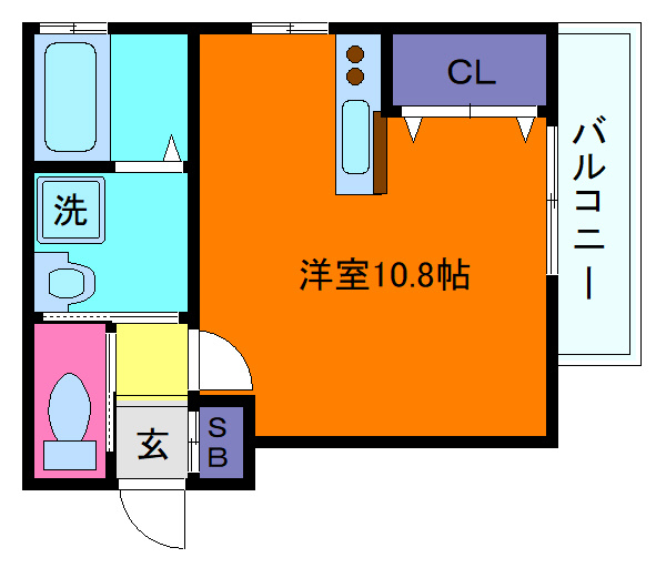pista赤坂通の間取り