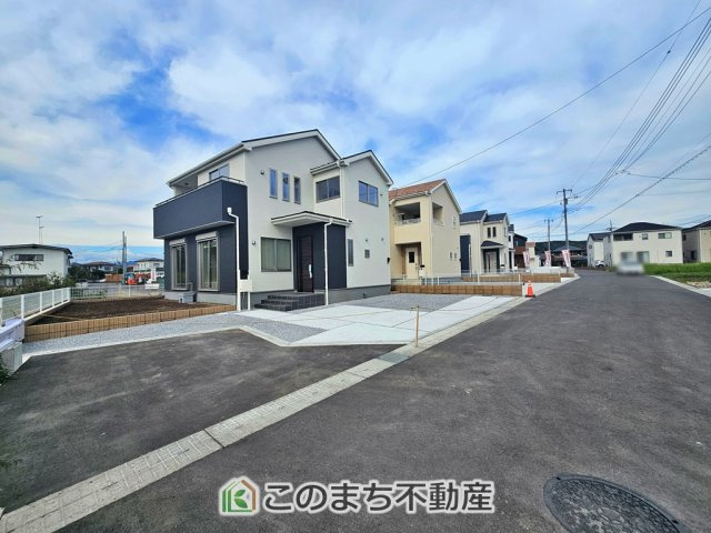 LiveleGarden.S鹿沼市千渡第8　8号棟の前面道路含む現地写真|前面道路含む現地写真