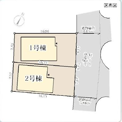 【区画図】 | 川西市清和台東1丁目新築戸建