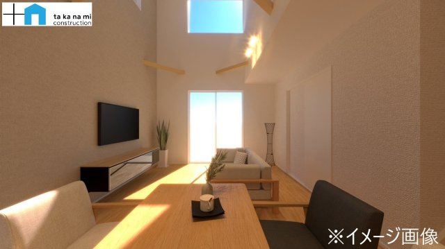 土地　川越市石田本郷の完成予想図|参考プラン内観イメージ