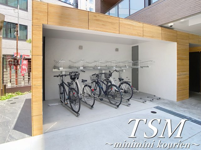 ルピナスⅠのその他共用部分|敷地内駐輪場