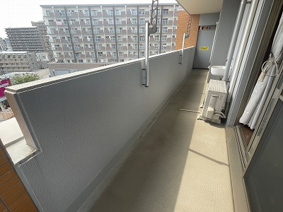 シティライフ水前寺駅前南のバルコニー