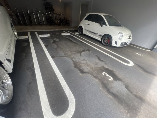 THE　MUSE飾磨の駐車場