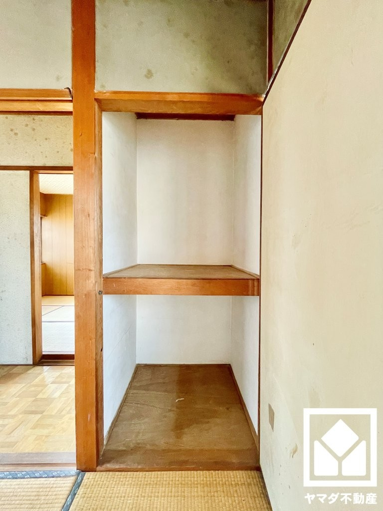 伏見区深草大亀谷万帖敷町の収納