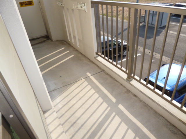 カーサフェリーチェⅡのバルコニー