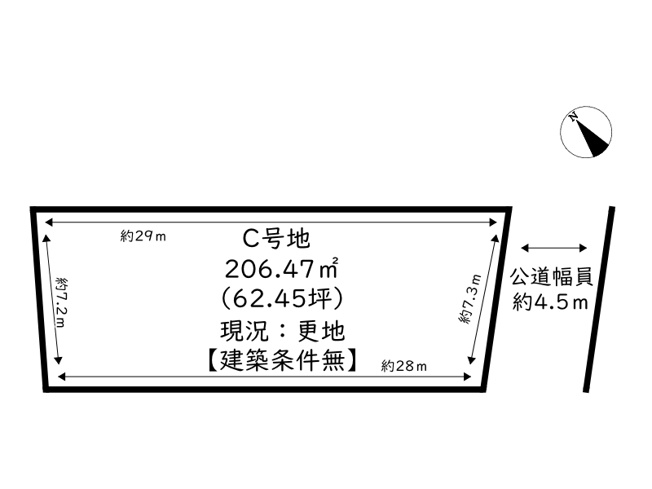 【土地図】 | 姫路市西新在家3丁目／4区画
