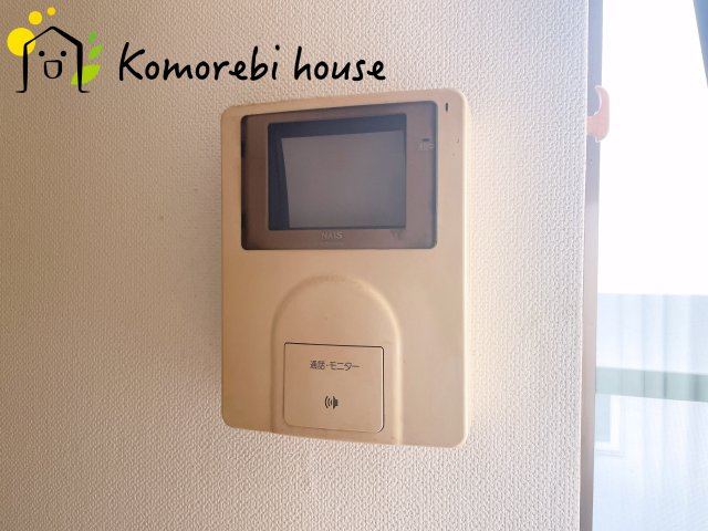 さいたま市見沼区南中丸　中古一戸建ての防犯設備|モニター付インターホンです