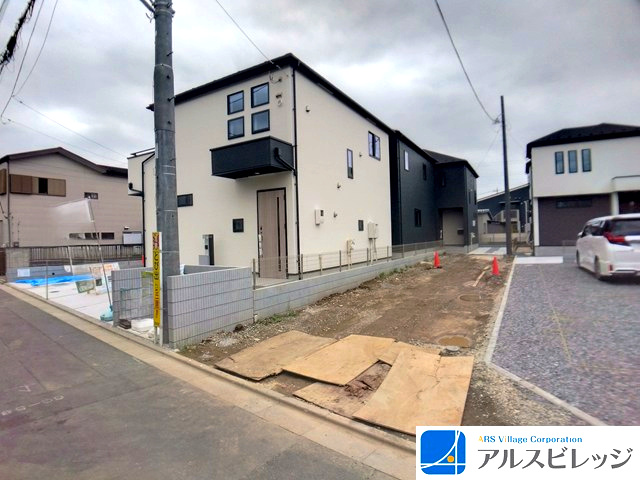 新築／志木市下宗岡13期　全5棟の前面道路含む現地写真