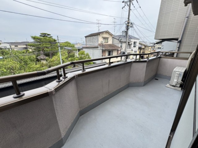 【バルコニー】 | 北野西白梅町貸家