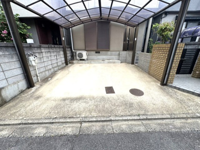 【駐車場】 | 北野西白梅町貸家