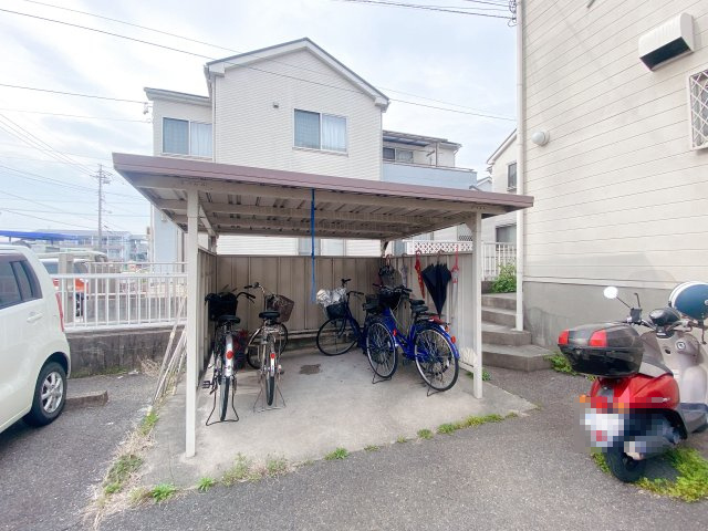 半田市瑞穂町　大松パサージュⅡの駐輪場