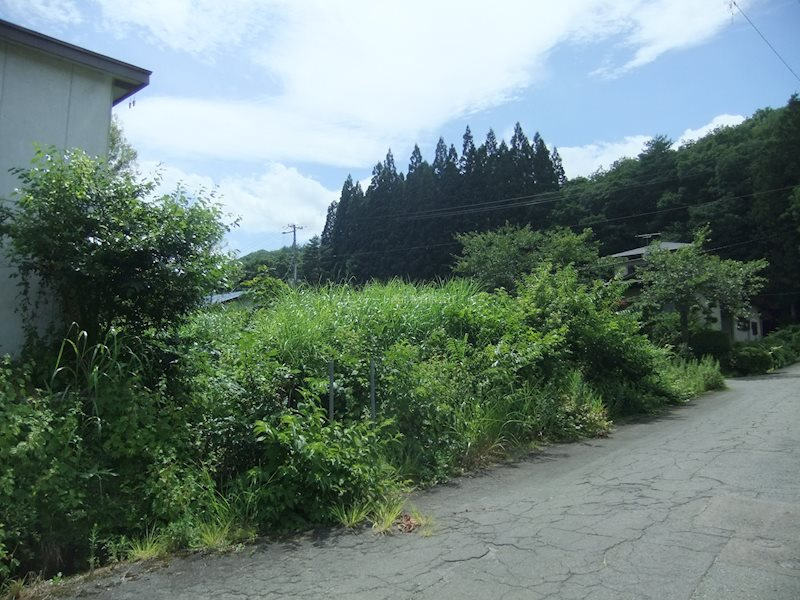 花巻市湯口佐野　土地の外観