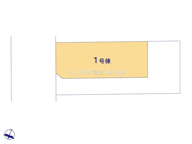 エルデ中砂町1期の区画図