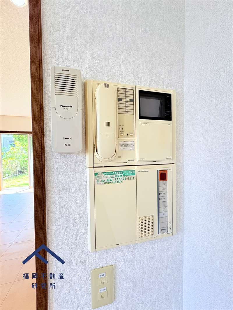 筑紫野市美しが丘南5丁目　戸建ての防犯設備