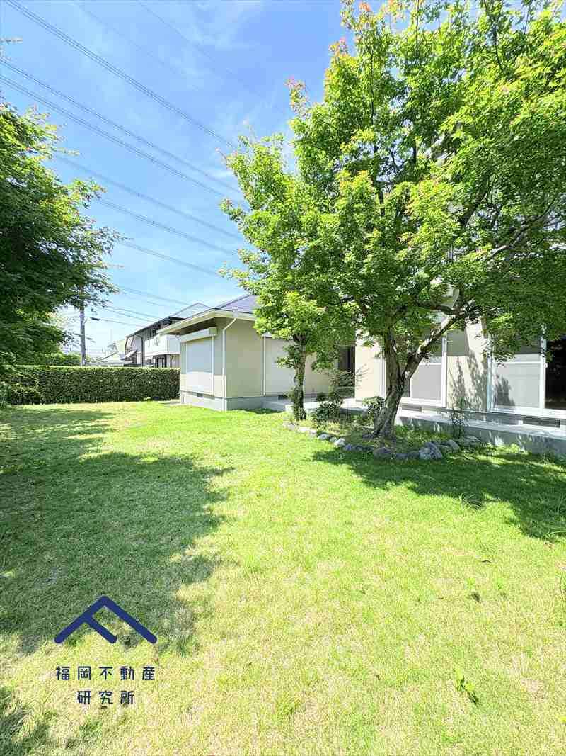 筑紫野市美しが丘南5丁目　戸建ての庭
