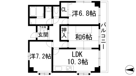 【間取り】