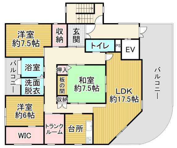 SUN16笠岡駅前ビルの間取り