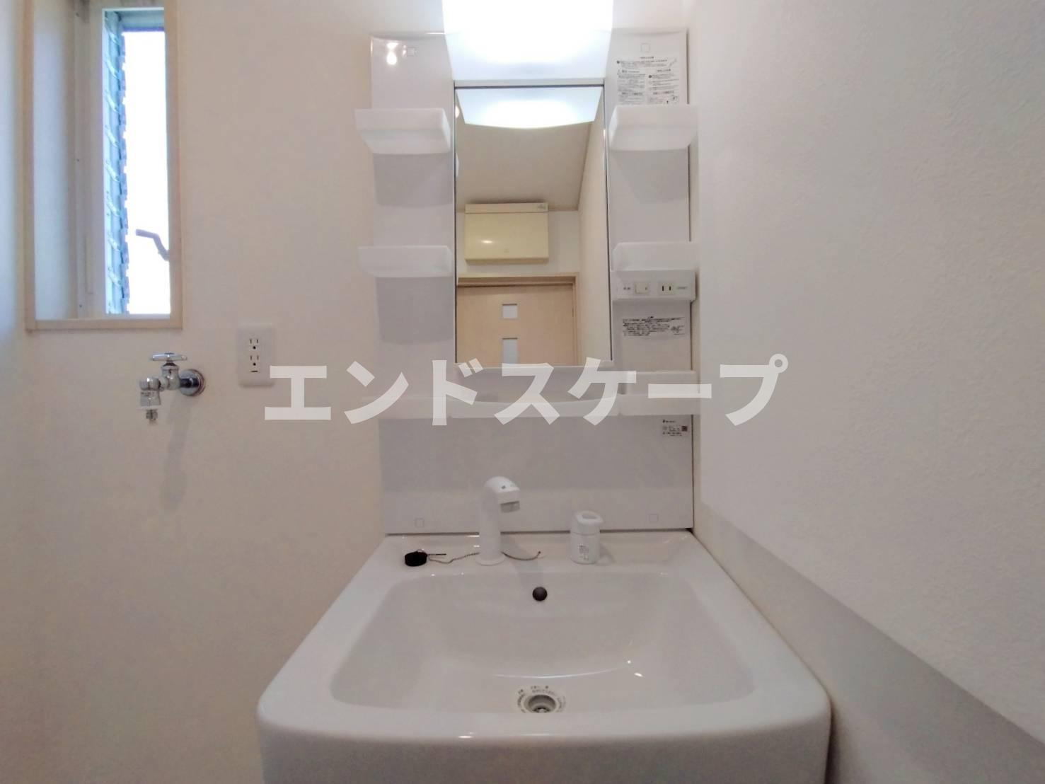 レーヴ江木の洗面所|高崎、前橋のお部屋探しはエンドスケープまで！お客様の理想お聞かせ下さい♪