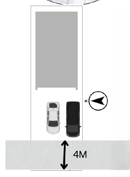 葵区羽鳥４丁目　新築一戸建て　全３棟　１号棟の前面道路含む現地写真|2025/10/28撮影