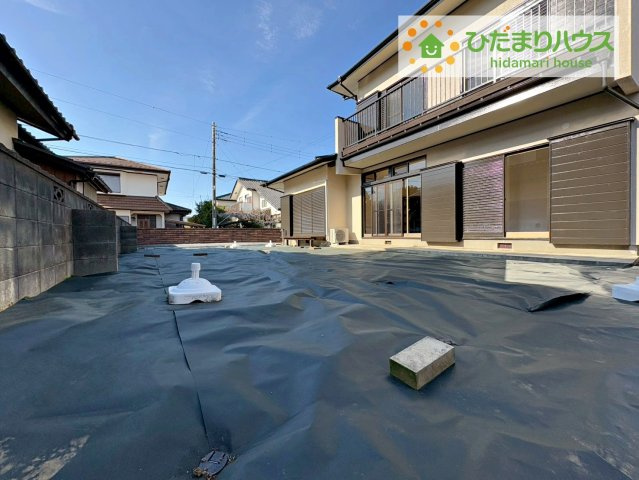 日立市川尻町3丁目　中古戸建の庭|お庭が広く、家庭菜園やガーデニングなども楽しめます♪