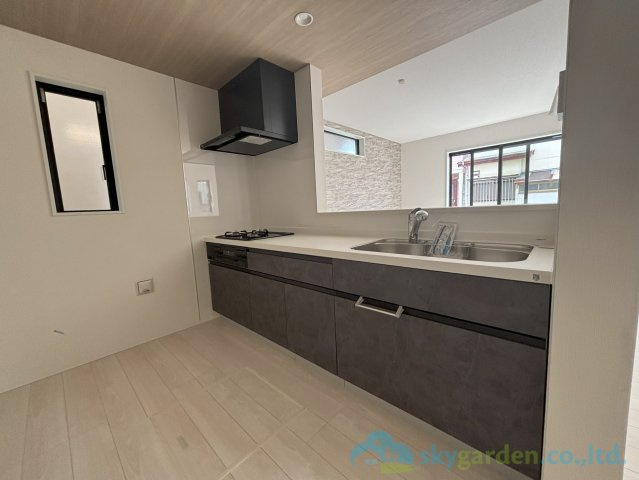 秦野市曽屋7期　新築戸建　全1棟1号棟のキッチン