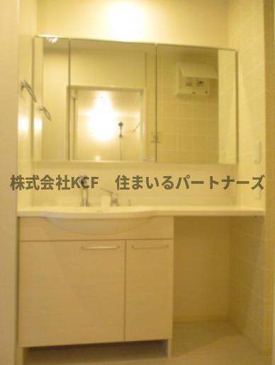カーサステラⅢの洗面所|コンパクトで使いやすい洗面所