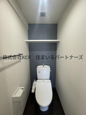 【トイレ】 | NANA THE STYLE KOKUBU | 落ち着いた色調のトイレです