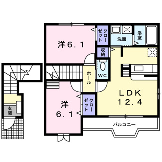 【間取り】 | アルモニー　Ⅰ