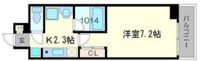 S-FORT桜川南の間取り