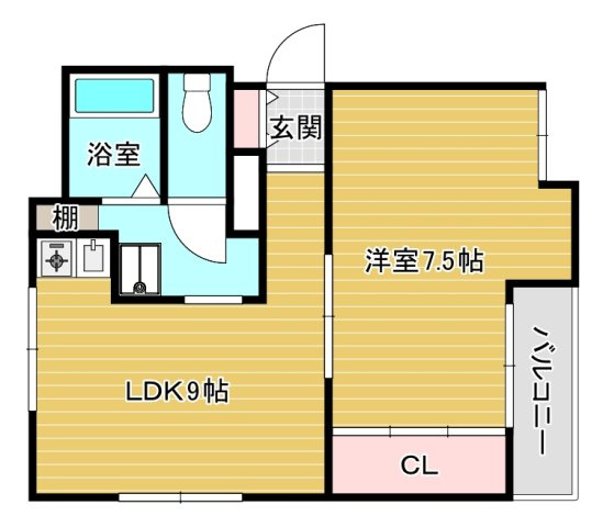 狭山Ｄハウスの間取り