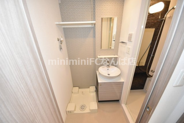 エスリード中之島ザ・コアの洗面所|清潔感ある洗面所です！