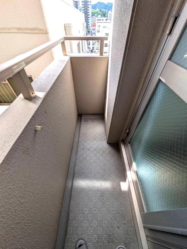 ワコーレグランディール御旅のバルコニー|西側バルコニー