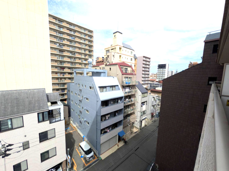 ワコーレグランディール御旅の展望|東側バルコニーからの眺望