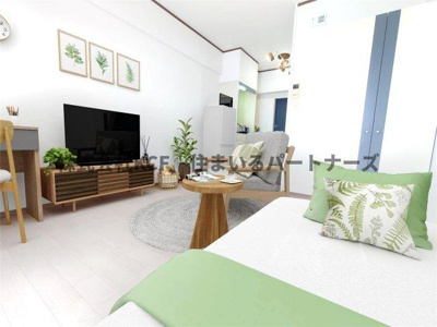 【居間・リビング】 | 豊国スカイマンション国分 | 使いやすいリビングです