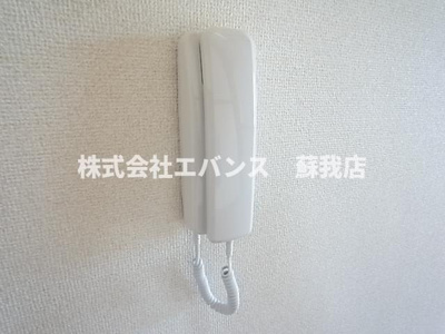 【セキュリティ】 | カーサビアンカⅢ | 来客時にインターホン越しに対応可能です