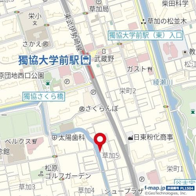 【地図】 | ＺＥＲＤＩＡ草加