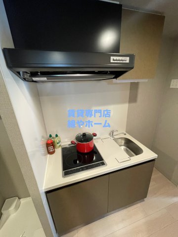 アービングNeo岸里のキッチン|コンパクトなキッチンで掃除もラクラク