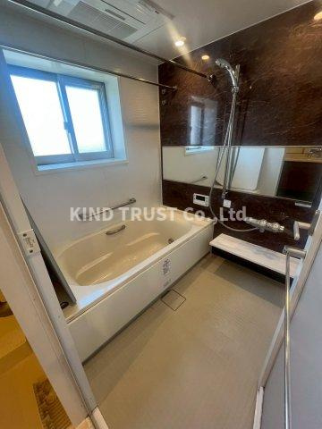 ハイデンス梅ヶ枝の浴室|日々の疲れを癒すお風呂付です