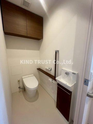 ハイデンス梅ヶ枝のトイレ|コンパクトで使いやすいトイレです