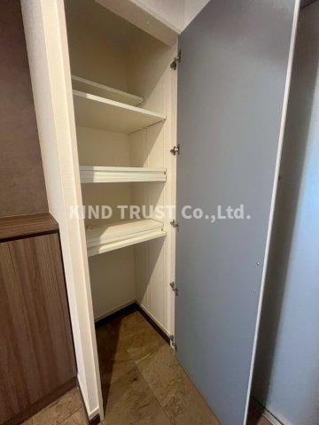 ハイデンス梅ヶ枝の収納|大きなものも収納できそうです